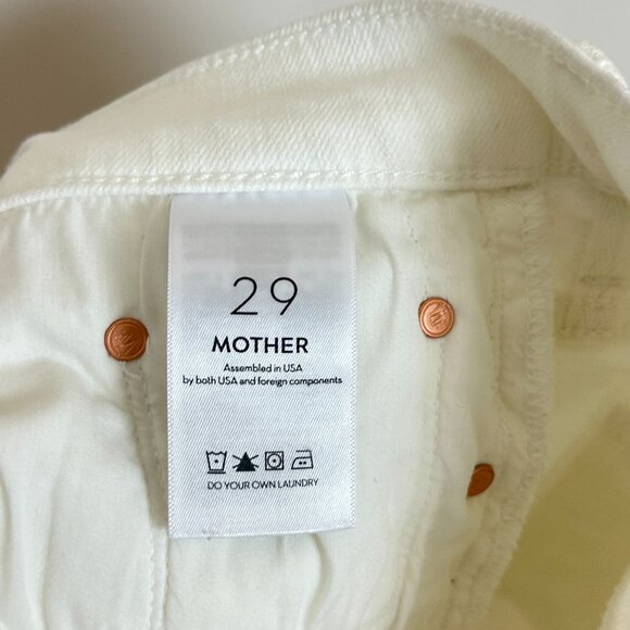 MOTHER The Weekender Fray Jeans in Wash Fairest Of Them All Size US 29 - Picture 10 of 14